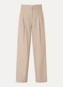 ba&sh Bedwin high waist wide fit pantalon met steekzakken