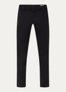 NN-07 Theo slim fit pantalon van biologisch katoen met steekzakken