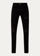 AMIRI Skinny jeans met gekleurde wassing en destroyed afwerking