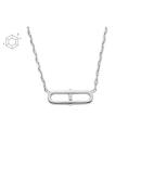 Fossil Ketting van zilver JFS00636040