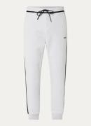 HUGO BOSS Hadiko Tape tapered fit joggingbroek met steekzakken