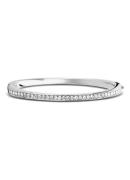 TI SENTO - Milano Bangle van zilver met zirkonia 2298ZI