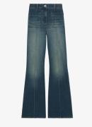 Reiss Sakura high waist flared jeans in lyocellblend