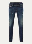 Diesel 1979 Sleenker slim fit jeans met donkere wassing