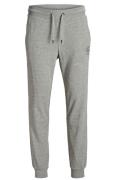 Jack & Jones Plus Size joggingbroek lichtgrijs