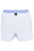 Mc Alson boxershort ruit wit blauw