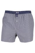 McAlson boxershort donkerblauw geruit