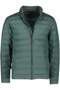 Cavallaro winterjas groen slim fit effen rits