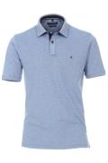 Casa Moda  poloshirt blauw gemeleerd