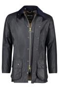 Barbour Beaufort waxjas donkerblauw