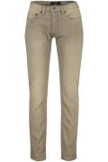 Pierre Cardin jeans beige effen met steekzakken