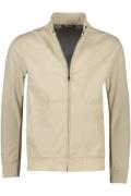 Airforce zomerjas beige normale fit uni rits