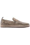 Rehab nette schoenen instap effen suede bruin