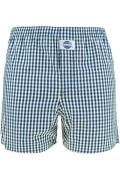 Deal boxershort blauw groen geruit