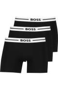 3-pack Hugo Boss boxershort zwart effen