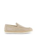 Giorgio nette schoenen beige effen instappers leer