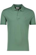 Lacoste polo korte mouw groen classic fit katoen