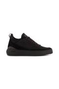 Blackstone sneaker uni leer zwart