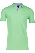 Portofino poloshirt normale fit groen extra lang