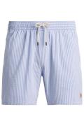 Polo Ralph Lauren zwemshort blauw wit gestreept met touwsluiting