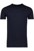 Slater t-shirt donkerblauw 2-pack effen katoen