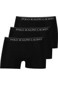 Polo Ralph Lauren boxershort zwart effen 3-pack