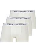 Polo Ralph Lauren boxershort wit effen 3-pack