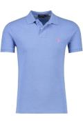 Ralph Lauren polo blauw Slim Fit