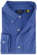 Polo Ralph Lauren casual normale fit blauw overhemd katoen