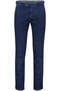 Meyer nette jeans donkerblauw effen chino denim