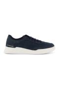 Tommy Hilfiger sneakers navy effen leer