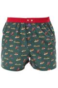 Mc Alson boxershort donkergroen kano geprint