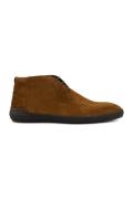 Floris van Bommel nette veter schoenen heren bruin effen suede