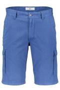 Brax Bermuda regular fit blauw met print