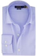 Polo Ralph Lauren business overhemd slim fit lichtblauw effen katoen e...