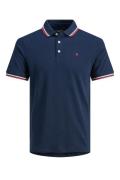 Jack & Jones poloshirt Plus Size donkerblauw