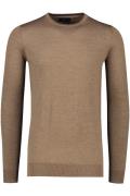 Portofino trui normale fit extra long beige wol