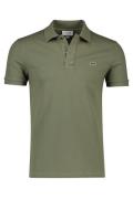 Lacoste polo Slim Fit olijfgroen