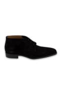 Schoenen Giorgio zwart suede veterlaars