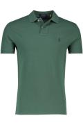 Polo Ralph Lauren poloshirt slim fit groen effen katoen