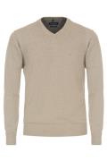 Casa Moda sweater beige katoen