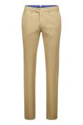 Gardeur chin katoen slim fit bruin