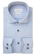 katoenen Profuomo business overhemd slim fit blauw