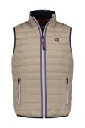 New Zealand bodywarmer bruin effen