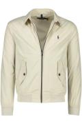 Polo Ralph Lauren Performance bomberjack beige effen rits normale fit