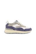 Blauwe Floris van Bommel sneakers effen leer