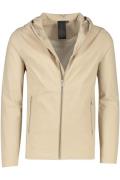 Elvine wachterdichte zomerjas beige Ayden normale fit capuchon