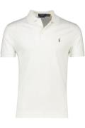 Polo Ralph Lauren polo katoen wit 3-knoops custom slim fit