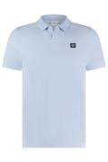 Blue Industry poloshirt lichtblauw