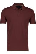 Hugo Boss polo Pallas normale fit rood korte mouw katoen 2-knoops